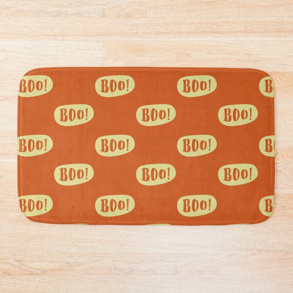 Item preview, Cute Halloween BOO Pattern - brown designed and sold by siddeshpansare.