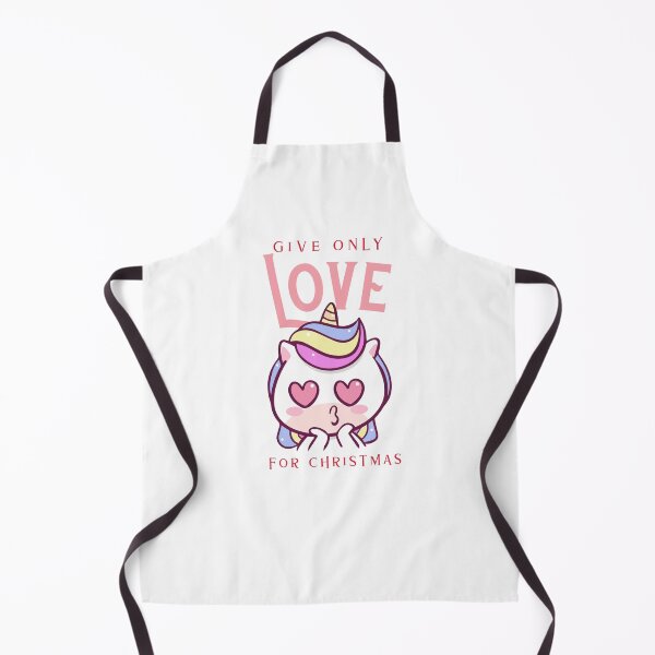 Item preview, Christmas Unicorn Give Only Love designed and sold by Lisa Lucero.