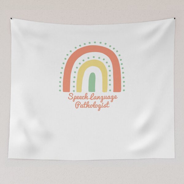Item preview, Speech Language Pathologist Rainbow designed and sold by majidkacm.