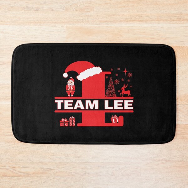 Item preview, Team Lee Surname Family Last Name Holiday Gift print designed and sold by Grabitees.