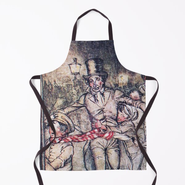 Item preview, Scrooge and the Cratchits from a Christmas Carol - Arthur Rackham from Dickens designed and sold by Vintage Designs +.