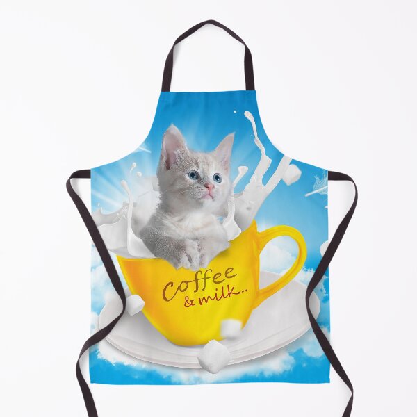 Item preview, A cat in a coffee and milk cup designed and sold by cmphotographs.