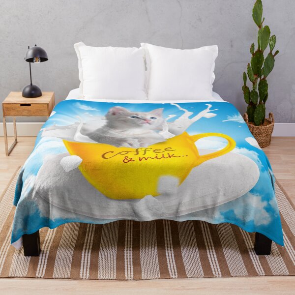 Item preview, A cat in a coffee and milk cup designed and sold by cmphotographs.