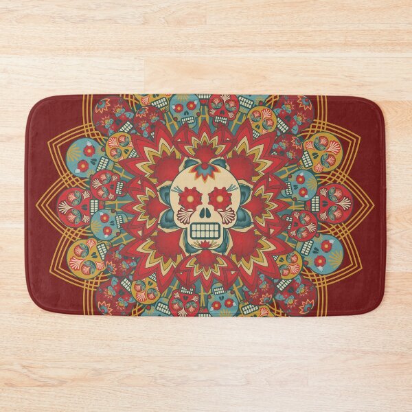 Item preview, Gold mardi gras mandala designed and sold by Caroline Swart.