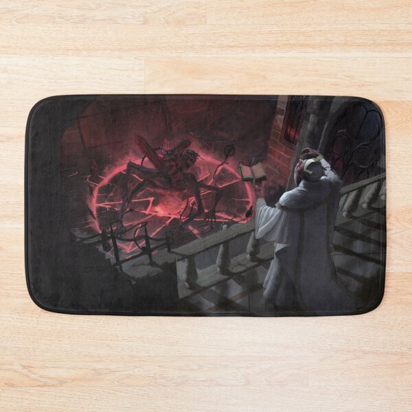 Item preview, Priest summons a demon fantasy painting designed and sold by Alex-Kuhn.