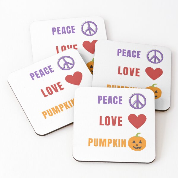 Item preview, Peace Love Pumpkin designed and sold by The Full Cart.