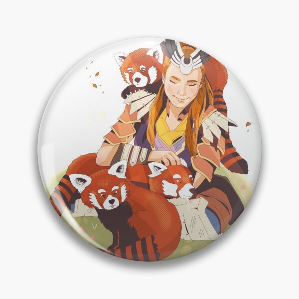 Item preview, Aloy and Red Pandas designed and sold by DrawnBySeph.