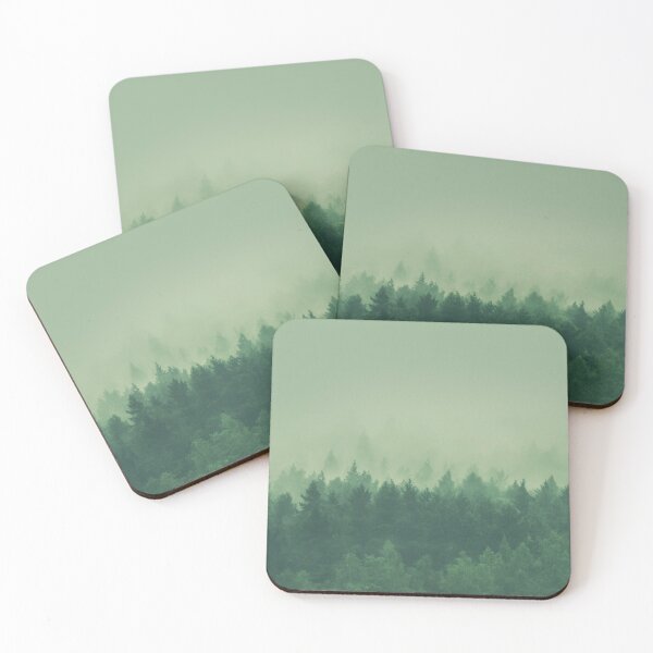 Item preview, Forest in Green Fog Photography designed and sold by MonsaviFashion.