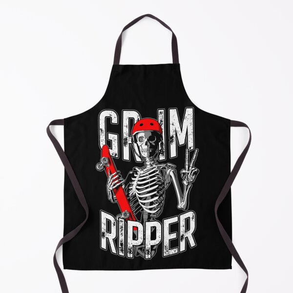 Item preview, Grim Ripper Skateboarding Halloween Zombie Skater Skeleton designed and sold by GrandeDuc.