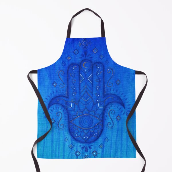 Item preview,  Blue hamsa designed and sold by Carolin Bentbib.