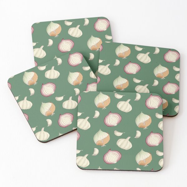 Item preview, Onions and Garlic Green designed and sold by Annelizard.