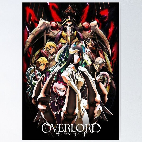 Poster Locandina Anime Overlord II