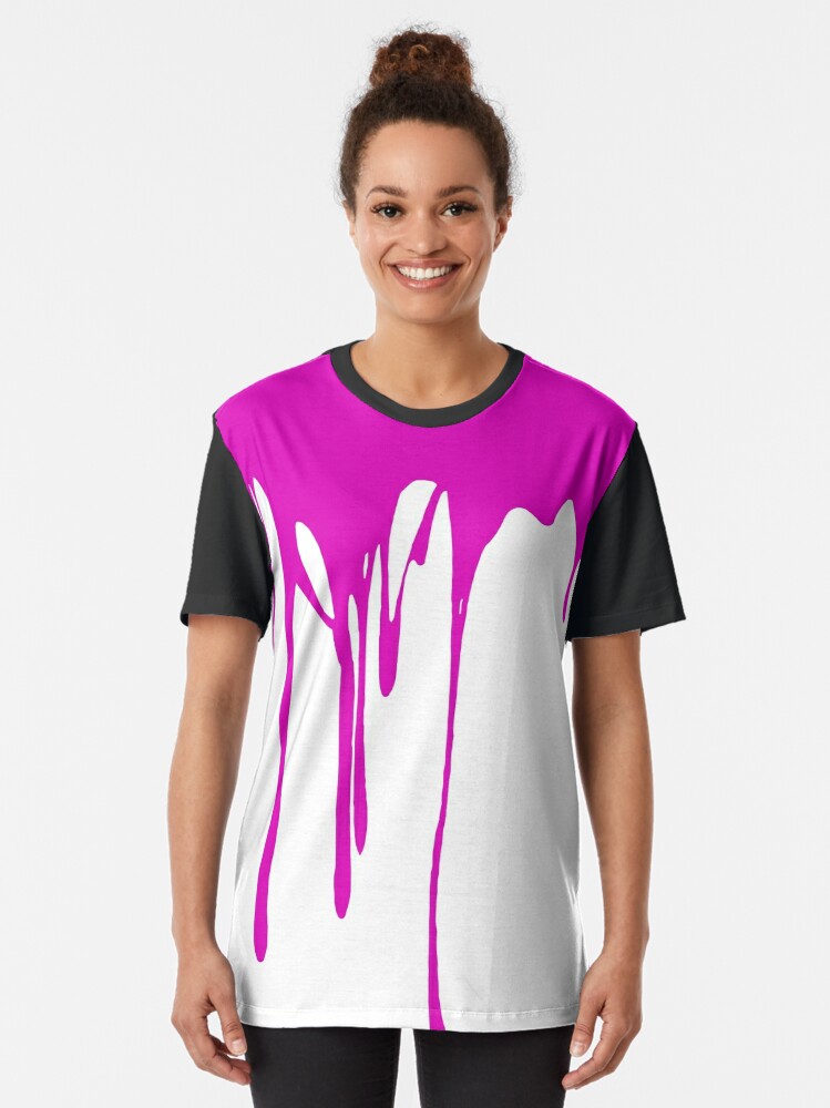 Buy wholesale Gradient Men's running t-shirt - Cyan & Pink