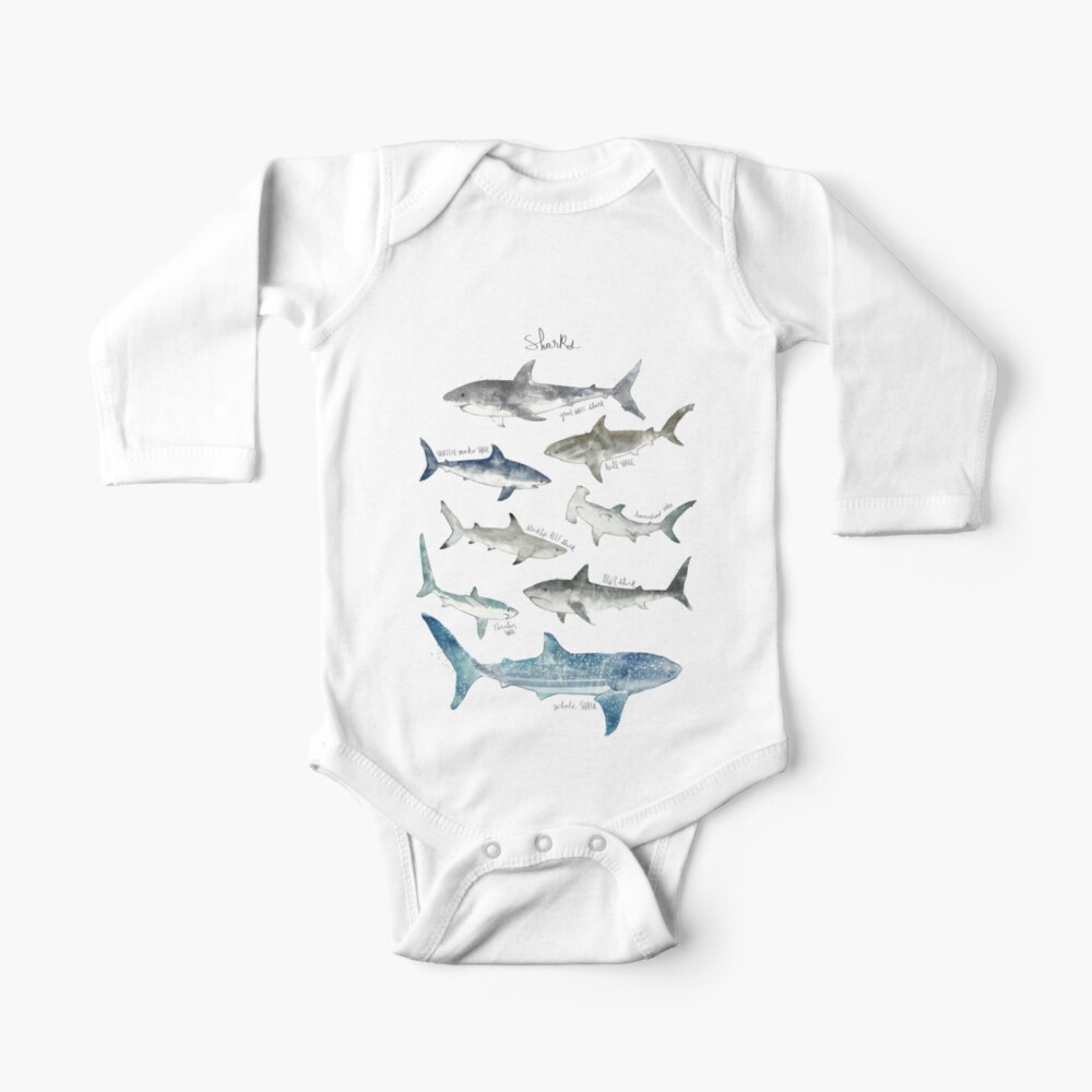 Sharks Baby One-Piece