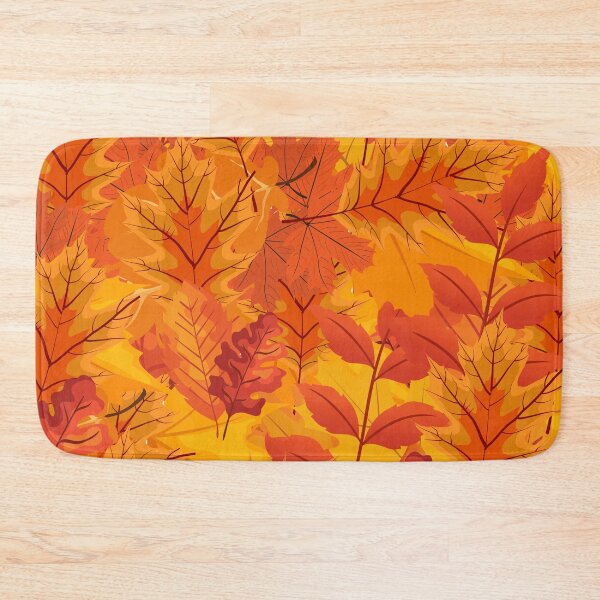 Item preview, Fall leaves Autumn leaves - yellows, browns designed and sold by JellyBeenzz.