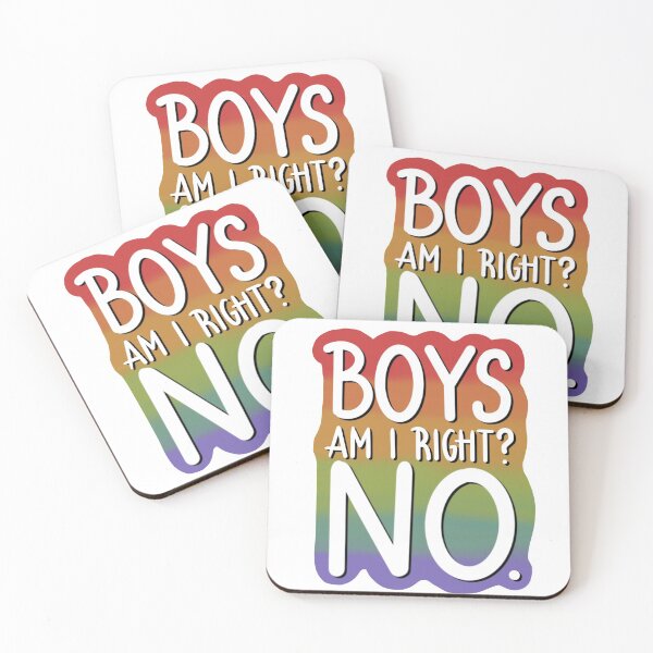 Item preview, boys am I right? no. designed and sold by melinasauermann.