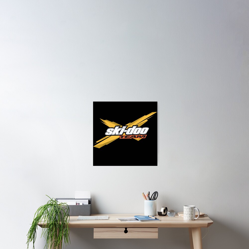 "Ski-Doo Team Logo" Poster for Sale by novinov | Redbubble