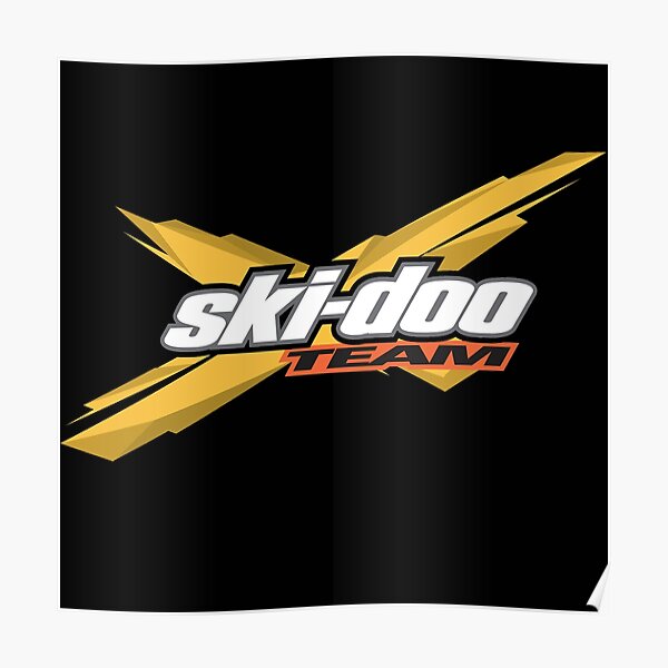 "Ski-Doo Team Logo" Poster for Sale by novinov | Redbubble