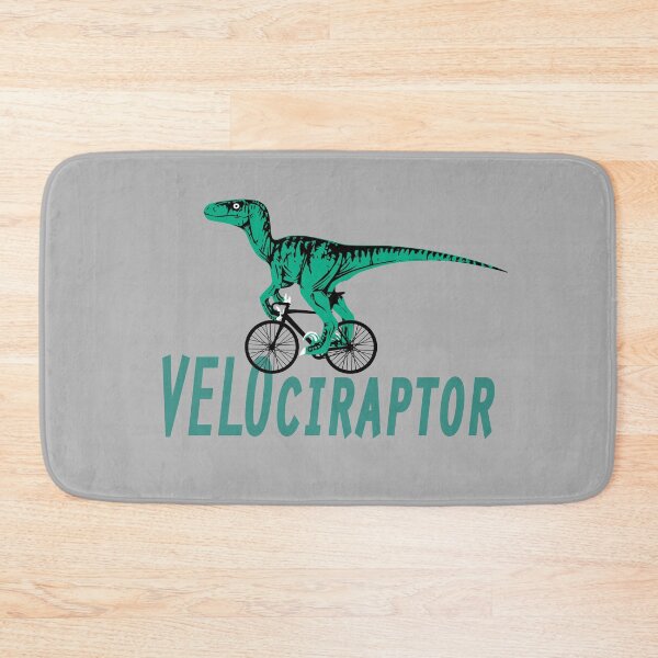 Item preview, Velociraptor - The Cycling Dinosaur. designed and sold by anothercyclist.
