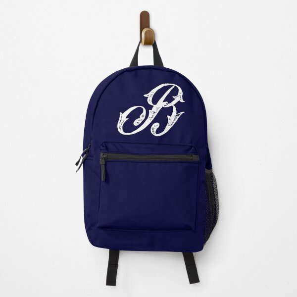Item preview, Vintage Stylish White Navy Blue Monogram Letter B designed and sold by Vintage-TM.