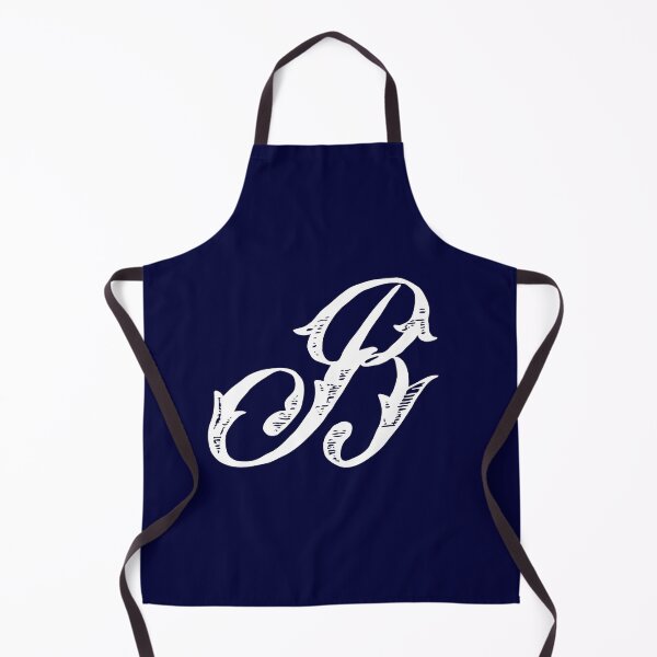 Item preview, Vintage Stylish White Navy Blue Monogram Letter B designed and sold by Vintage-TM.