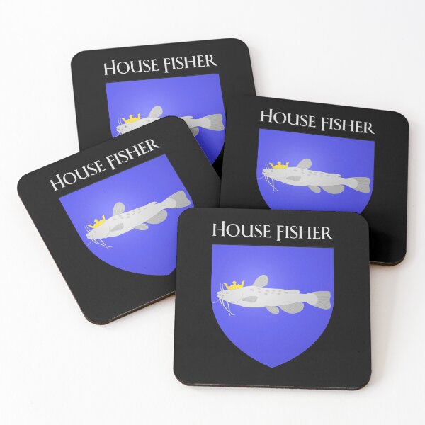 Item preview, House Fisher Coat of Arms Heraldry Sigil - A Song of Ice and Fire designed and sold by >> jonboydesigns.etsy.com.