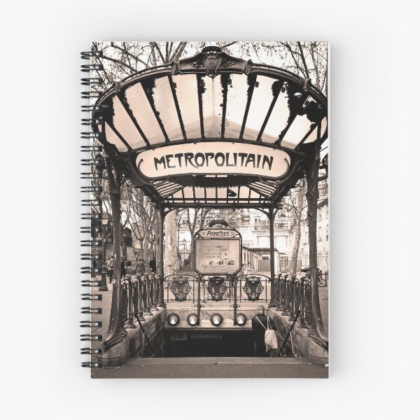 Item preview, Paris Metro Underground Train Station Metropolitain Sign designed and sold by Go Logo Designs.