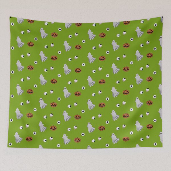 Item preview, Halloween Pattern Green designed and sold by Annelizard.