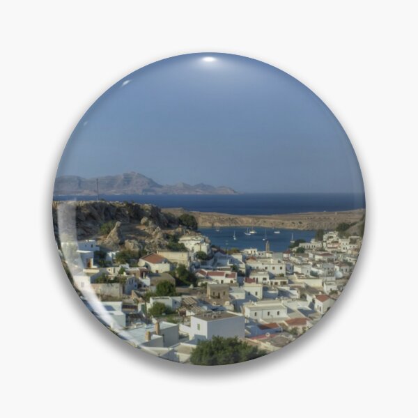 Item preview, Lindos Village and Bay designed and sold by tomg.