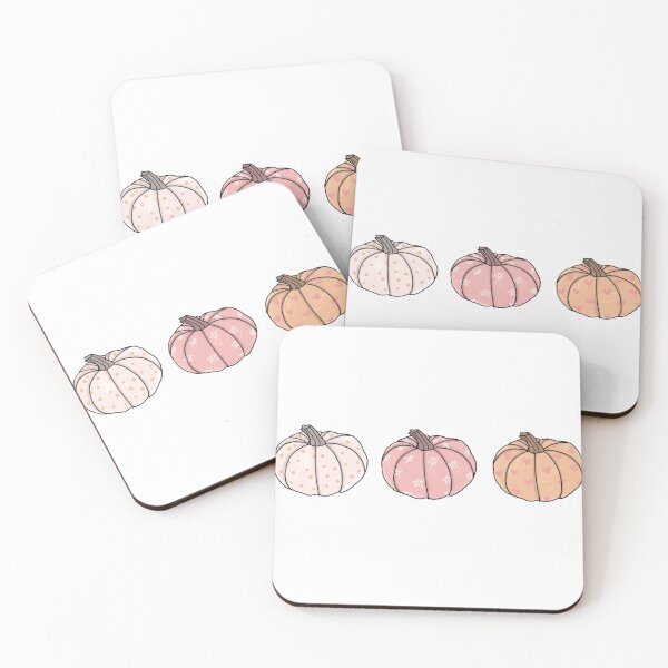 Item preview, Pretty Pink Pumpkins - fall pumpkins designed and sold by lafayettiart.