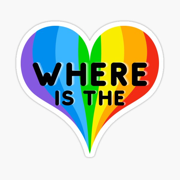 Where Is The Love? Sticker