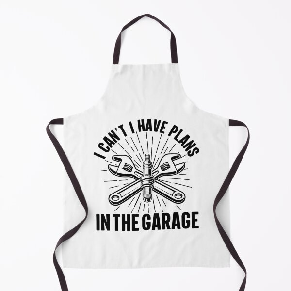 Item preview, I Can't I Have Plans In The Garage Spark Plug designed and sold by GravitiTees.