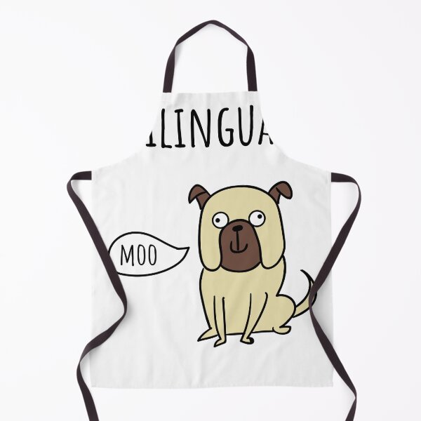Item preview, Bilingual Dog Funny Quote Polyglot Linguist designed and sold by bestshirtcom.