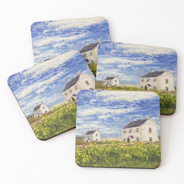 Item preview, White Houses at Penmon Point designed and sold by MickArt1.