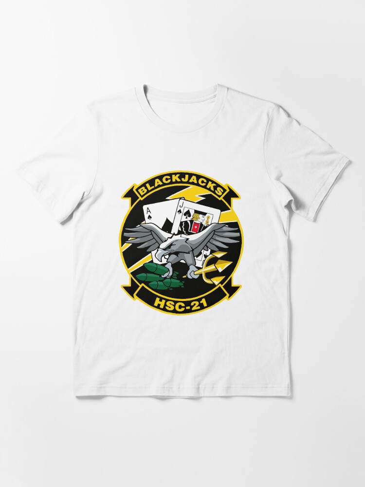 Alternate view of Model 43 - Black Jacks - HSC-21 Essential T-Shirt