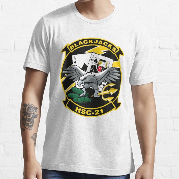 Model 43 - Black Jacks - HSC-21 Essential T-Shirt
