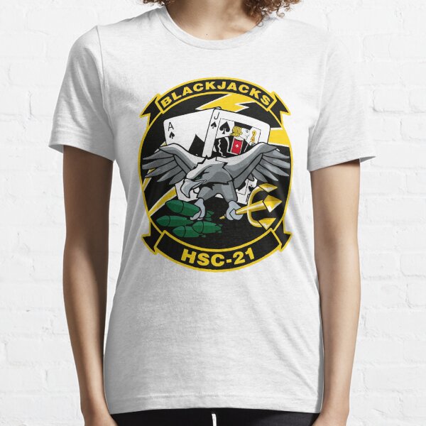 Model 43 - Black Jacks - HSC-21 Essential T-Shirt