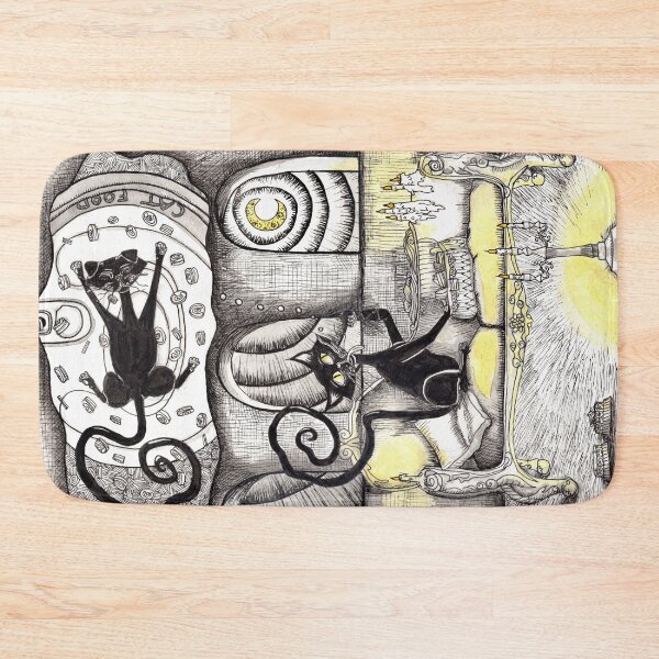 Item preview, Dreaming cat designed and sold by riveydraws.