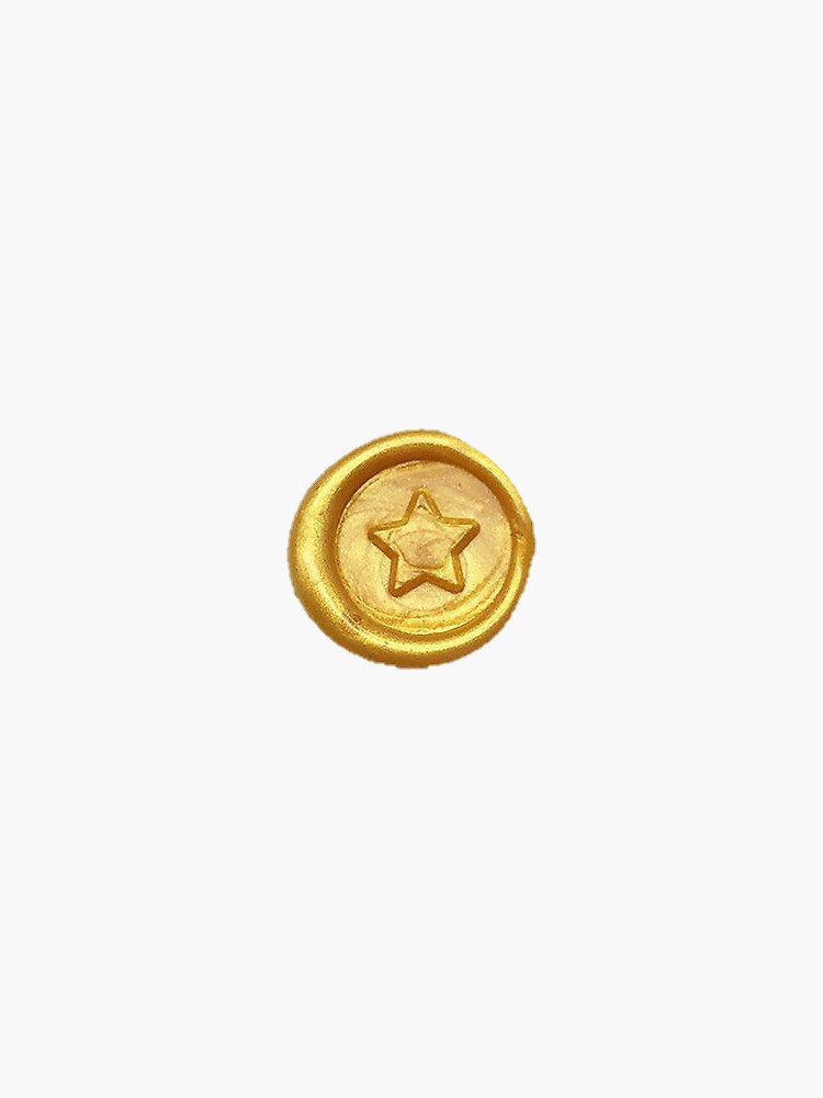 Star wax seal Sticker