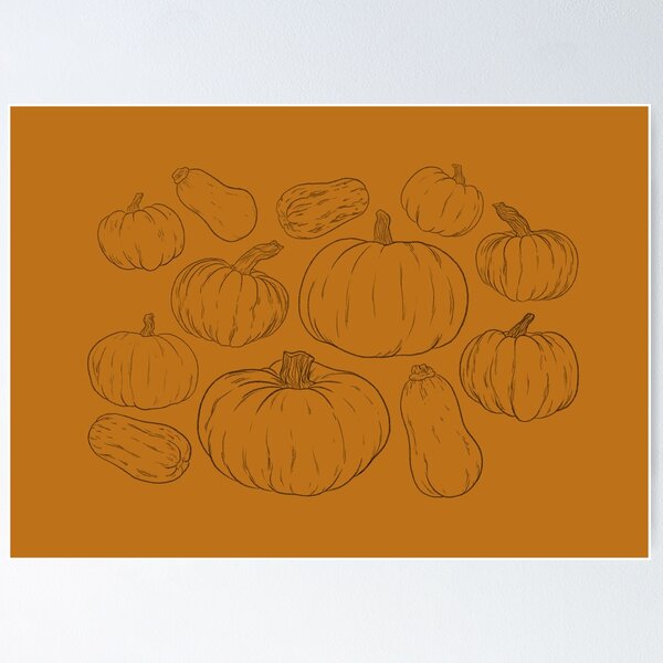 Item preview, Gourds! Gourds! designed and sold by Naomi Heulwen.