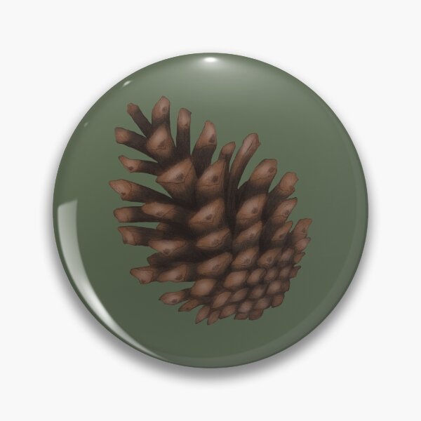 Item preview, Pinecones Green designed and sold by Annelizard.