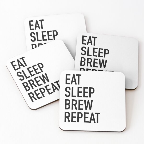 Item preview, Eat Sleep Brew Repeat designed and sold by Craftaholic.