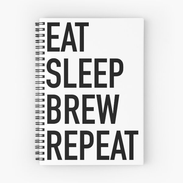 Item preview, Eat Sleep Brew Repeat designed and sold by Craftaholic.