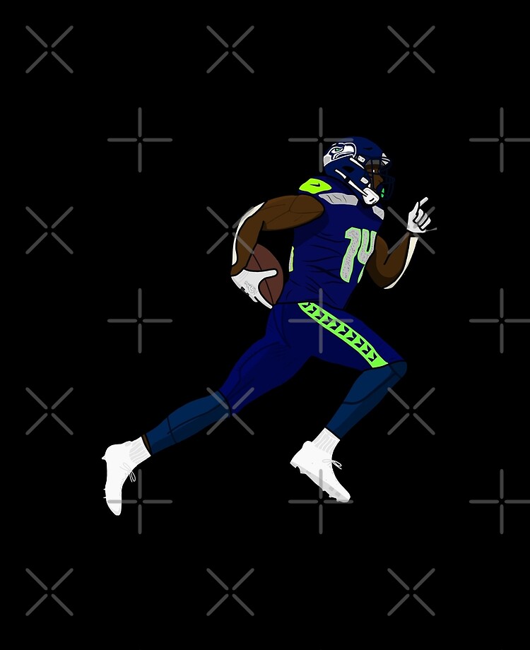 Tyler Lockett Seattle Seahawks Art Print for Sale by ekoh7