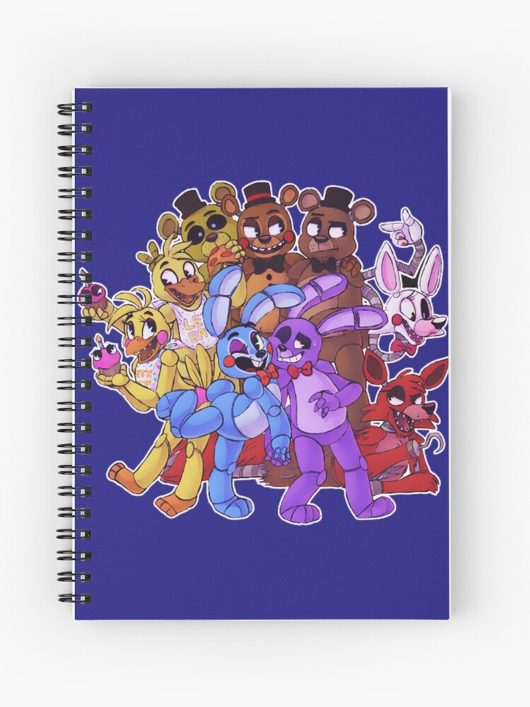 Fnaf Spiral Notebooks for Sale