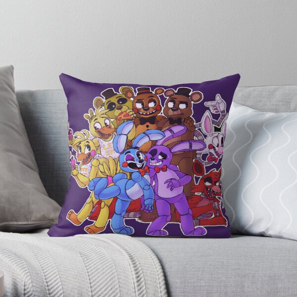 Fnaf Foxy And Mangle Throw Pillow Ubicaciondepersonascdmxgobmx 3898