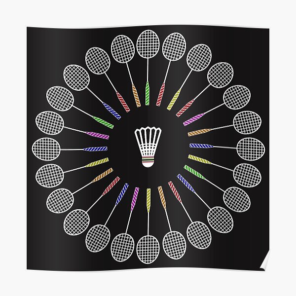 Badminton lover Poster