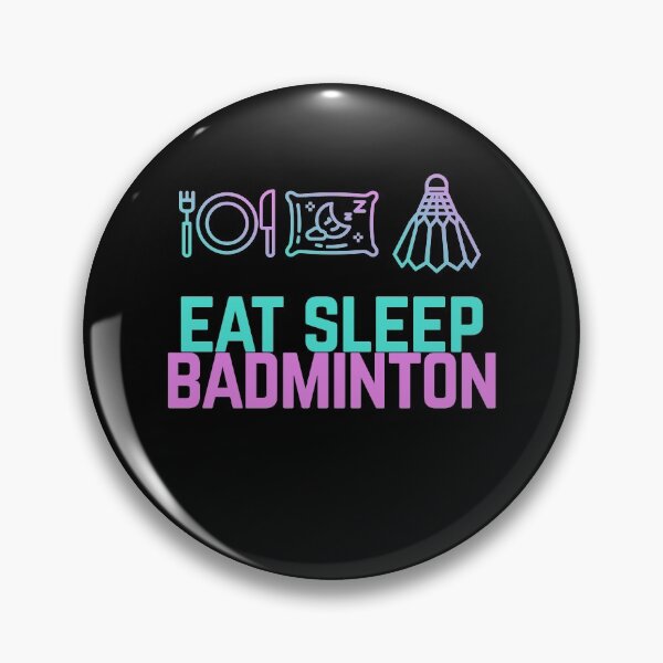 Item preview, Eat Sleep Badminton designed and sold by Albatrozz.