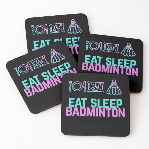 Item preview, Eat Sleep Badminton designed and sold by Albatrozz.