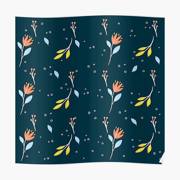 Fall Patterns Poster
